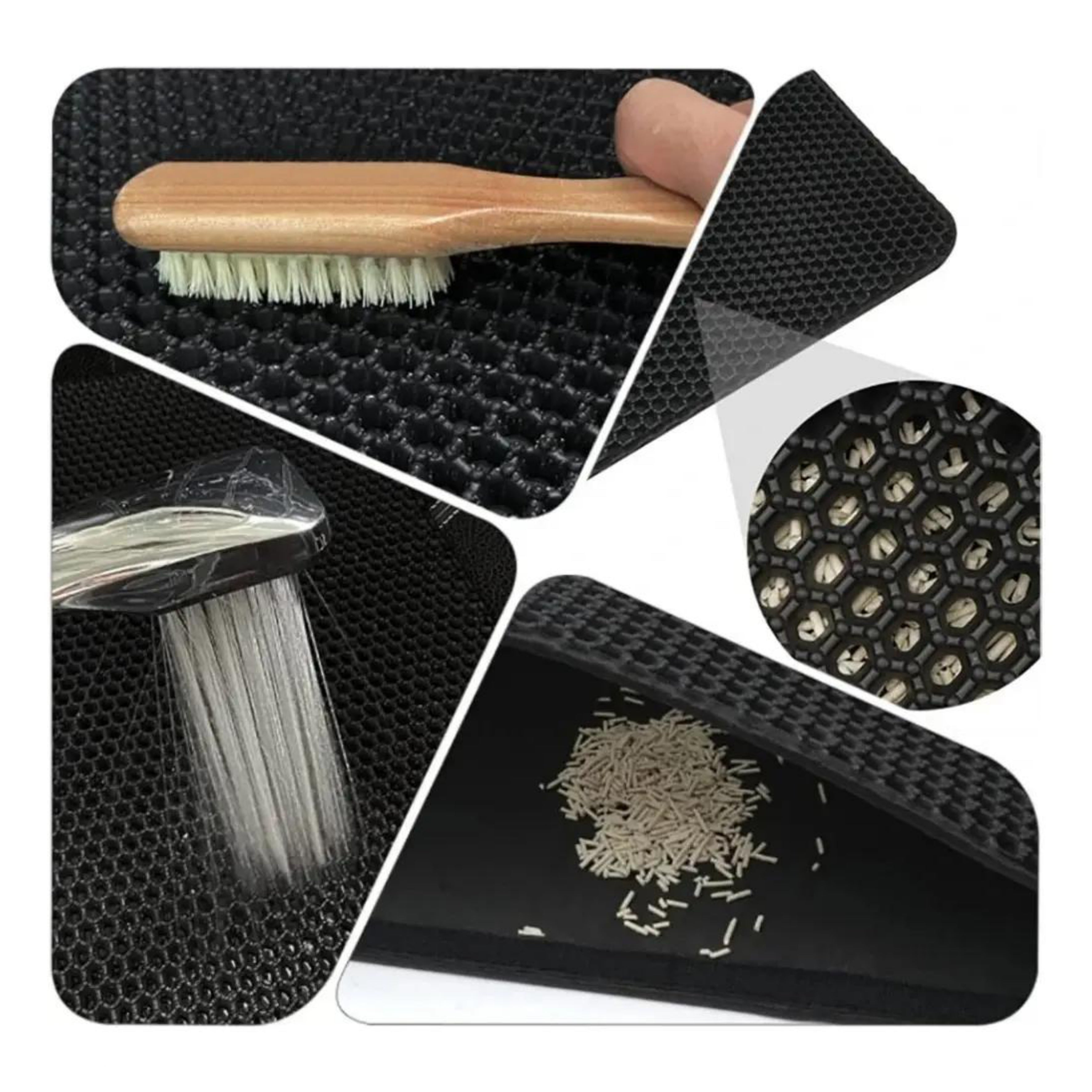 Alfombra atrapa arena