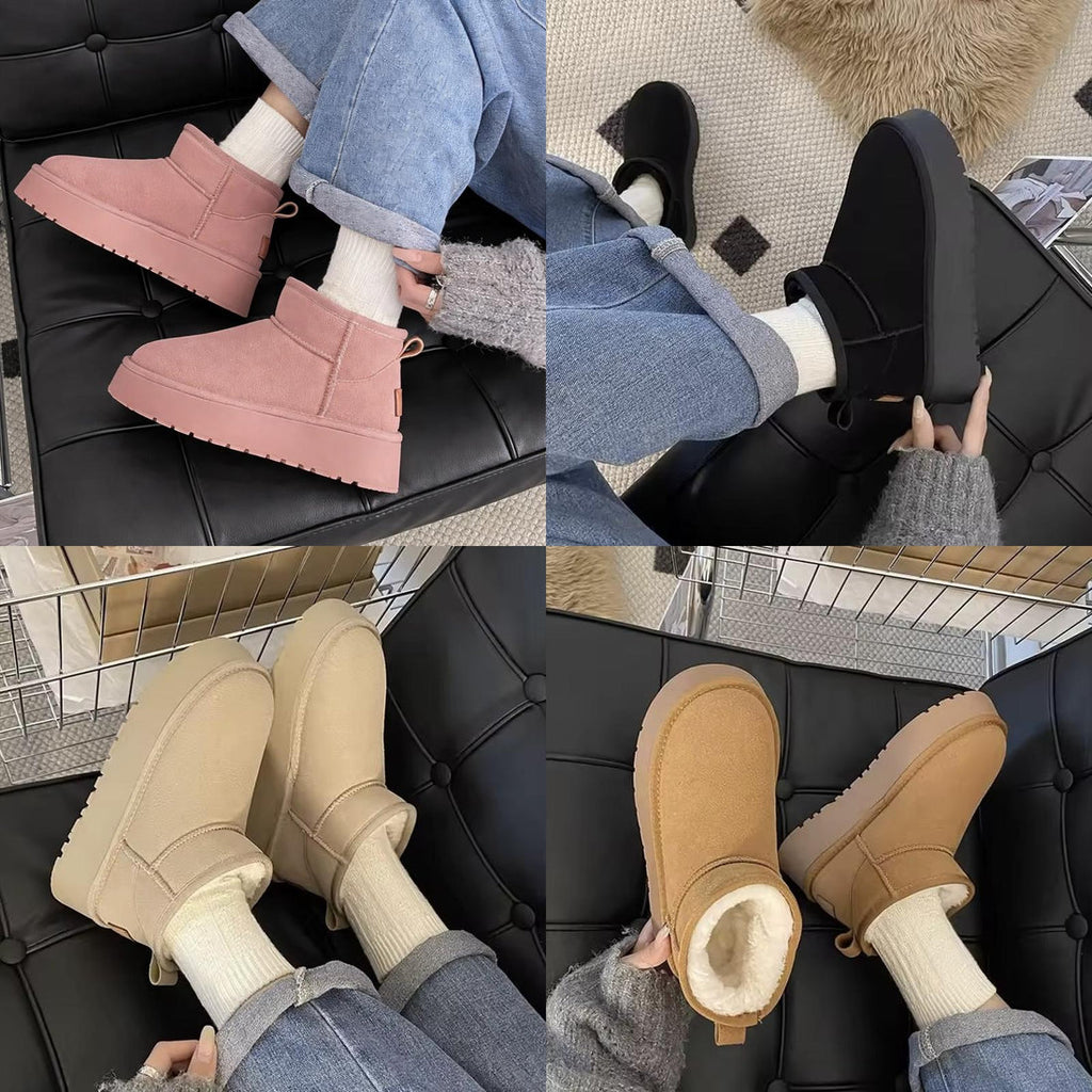 Botines con chiporro mujer
