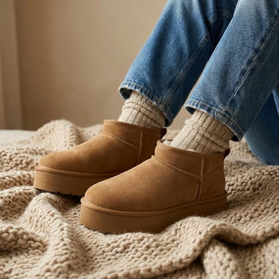 Botines con chiporro mujer