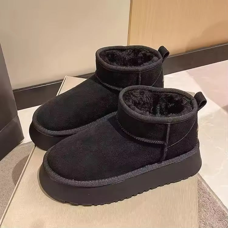 Botines con chiporro mujer