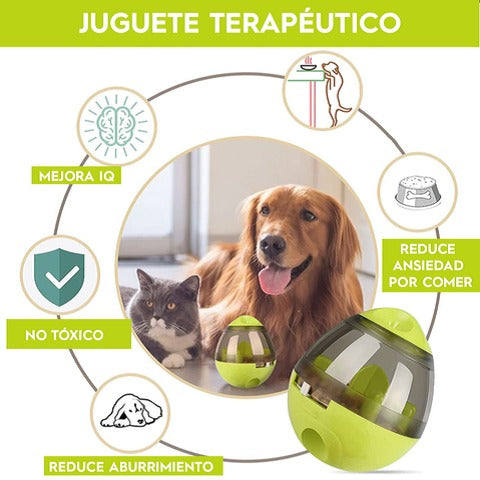 Juguete bola con premios para mascota