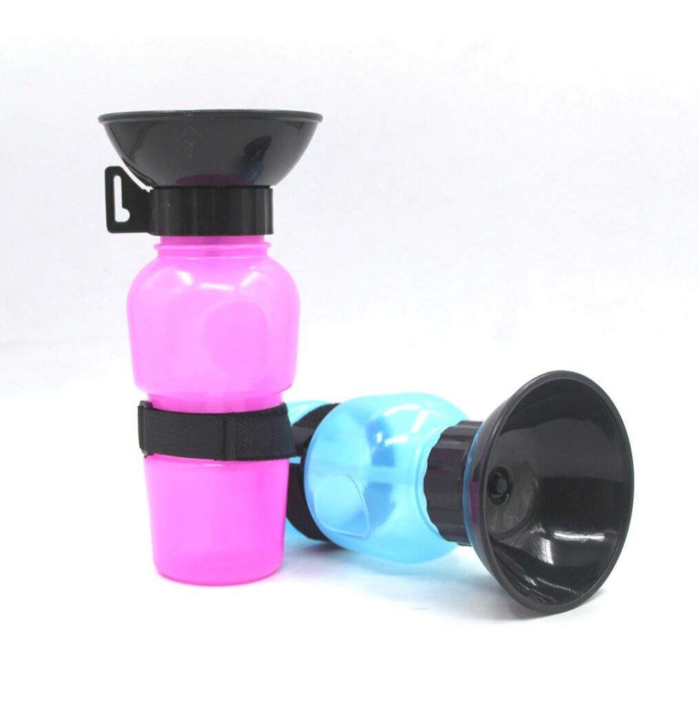 Botella de agua mascota portátil