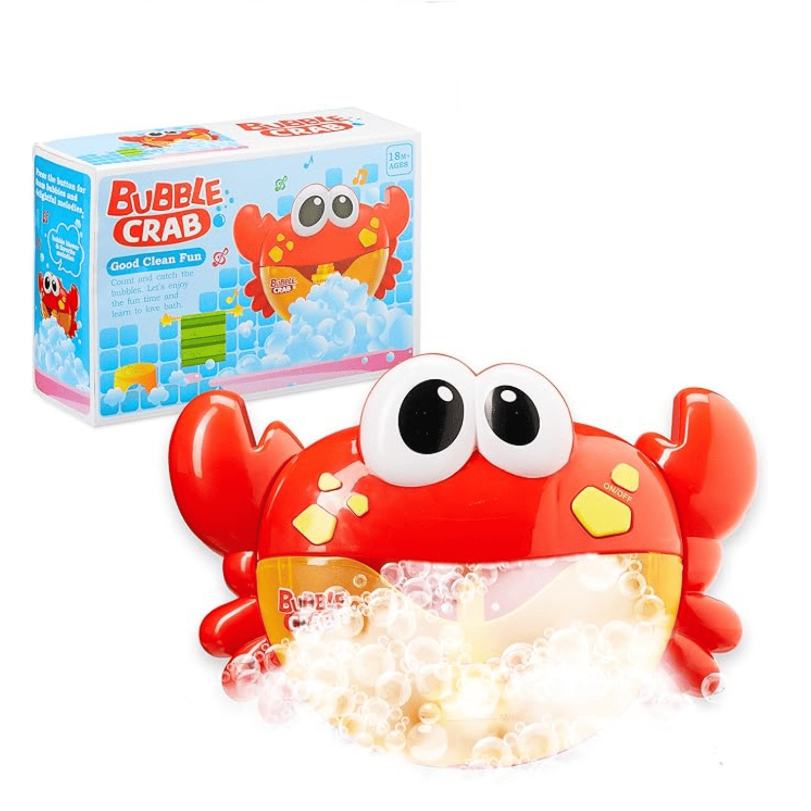 Juguete burbujas de baño