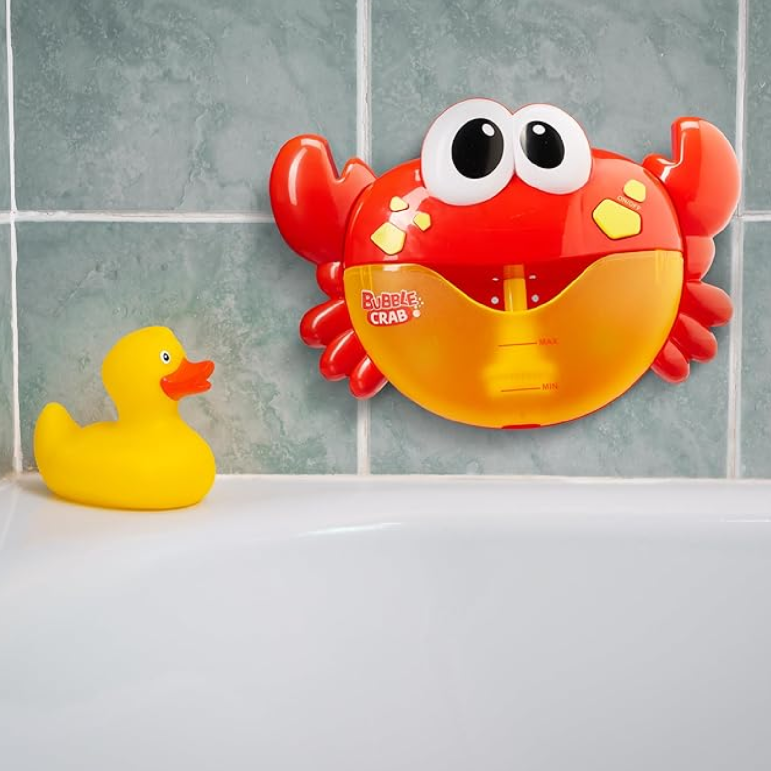 Juguete burbujas de baño