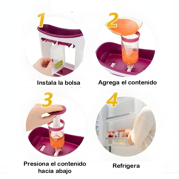 Compotera + 10 Bolsas