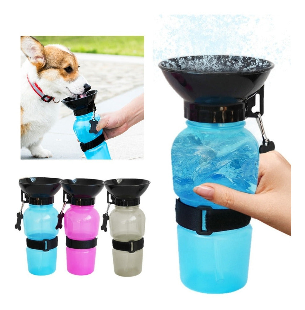 Botella de agua mascota portátil